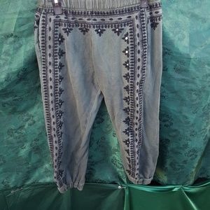 Free people sweats crop